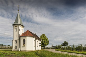St Sebastian's Chapel near Kressbronn on Lake Constance, Baden-Wuerttemberg, Germany, Europe