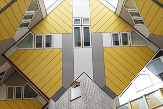 Cube houses, Rotterdam, Zuid-Holland, Netherlands