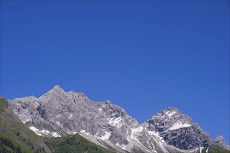 Grosser Wilder, 2379m, Hochvogelgruppe and Rosszahngruppe, Allgaeu Alps, Allgaeu, Bavaria, Germany,