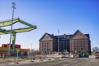 Customs warehouse in Westhafen, Berlin, Germany, Europe