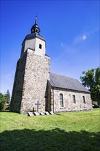 Krossen village church, Dahme-Spreewald, Brandenburg, Germany, Europe