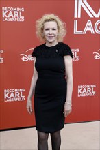 Sunnyi Melles at the German premiere of Becoming Karl Lagerfeld at the Zoo Palast Berlin on 30 May