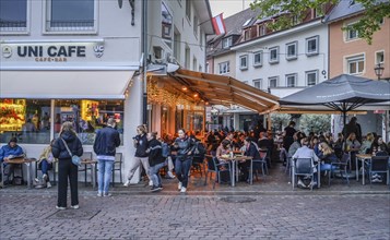 Uni Cafe, Niemensstrasse, Freiburg im Breisgau, Baden-Wuerttemberg, Germany, Europe