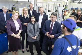 Hubertus Heil (SPD), Federal Minister of Labour and Social Affairs, Franziska Giffey (SPD), Berlin