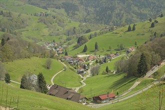 Wieden, village in the Black Forest, Baden-Wuerttemberg, Germany, Europe