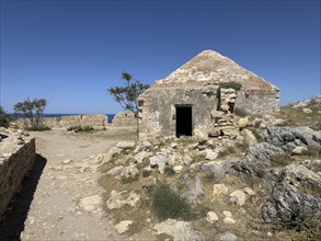 Former ammunition chamber in front of north-west bastion bastion of historic fortress Fortetza