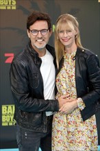 Tobey Wilson and Sabrina Gehrman at the Bad Boys, Ride or die Germany premiere in Berlin at the Zoo