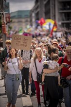 Berlin, 31.05.2024. Climate strike by Fridays For Future with over 13, 000 mostly young people in