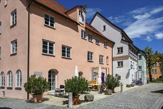 The Muehlberg ensemble is a heritage-protected group of houses from the late Middle Ages, Kempten,