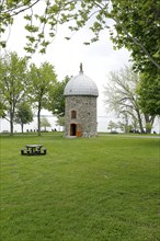 Restored Mill on Saint Bernard Island, Chateauguay, Province of Quebec, Canada, North America