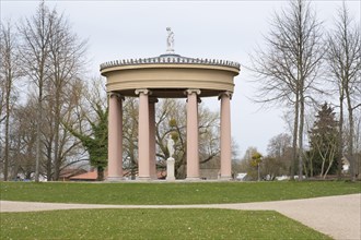 Hebetempel, Schlossgarten, Neustrelitz, Mecklenburg-Vorpommern, Germany, Europe