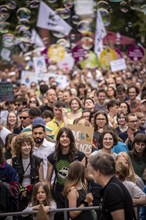 Berlin, 31.05.2024. Climate strike by Fridays For Future with over 13, 000 mostly young people in