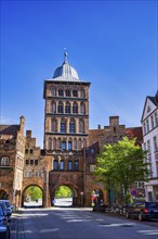 Burgtor, Hanseatic City of Luebeck, Schleswig-Holstein, Germany, Europe