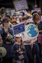 Berlin, 31.05.2024. Climate strike by Fridays For Future with over 13, 000 mostly young people in