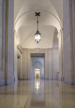 Interior view, corridor, Federal Administrative Court, former Imperial Court of Justice, Leipzig,