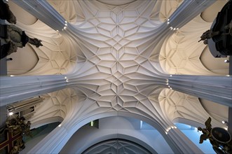 Interior photo Paulinum, ceiling construction, ceiling, University Church of St Pauli, University