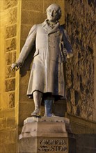 Heinrich Friedrich Karl Reichsfreiherr vom und zum Stein, statue at the town hall in Wetter (Ruhr),