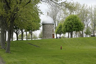 Restored Mill on Saint Bernard Island, Chateauguay, Province of Quebec, Canada, North America