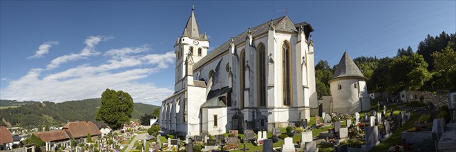 Parish and pilgrimage church of St. Leonhard, Bad St. Leonhard, Lavanttal, Carinthia, Austria,