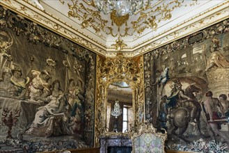 Southern Imperial Room, Wuerzburg Residence, UNESCO World Heritage Site, Wuerzburg, Lower