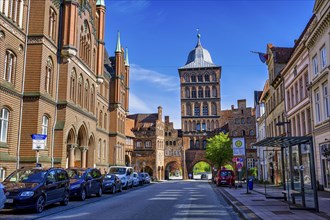 Burgtor, Hanseatic City of Luebeck, Schleswig-Holstein, Germany, Europe