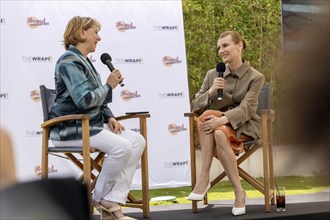 Cannes, France, 19.5.2024: Diane Kruger in conversation with Sharon Waxman about her new film The