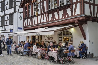 Restaurant Lohkaes, Rue du Bain-aux-Plantes, Strasbourg, Departement Bas-Rhin, Alsace, France,