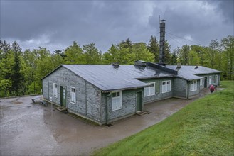 Crematorium barrack, Struthof concentration camp, Natzweiler, Alsace, France, Europe