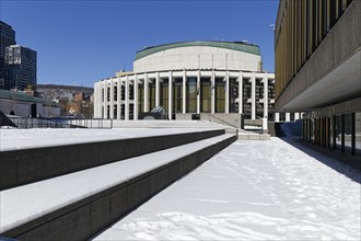 Architecture, concert hall, Place des Art, Montreal, Province of Quebec, Canada, North America