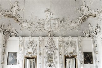 White Hall, Wuerzburg Residence, UNESCO World Heritage Site, Wuerzburg, Lower Franconia, Franconia,