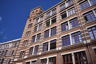 Haus Plagwitz, Buntgarnwerke, former industrial complex converted into living space, flats,
