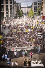 Berlin, 31.05.2024. Climate strike by Fridays For Future with over 13, 000 mostly young people in