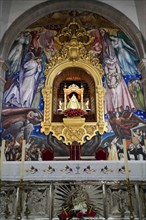 Basilica de Nuestra Senora, Candelaria, Tenerife, Canary Islands, Spain, Europe, Artfully decorated