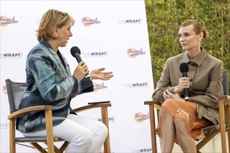 Cannes, France, 19.5.2024: Diane Kruger talking about her new film The Shrouds at The WRAP