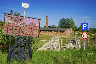 Brickworks Benzin, Kritzow, Mecklenburg-Western Pomerania, Germany, Europe