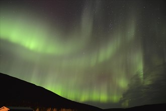 Northern Lights, Heydalur, Westfjords, Island