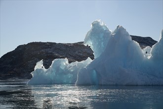 Icebergs, Bredefjord near Narsaq, Southwest Greenland