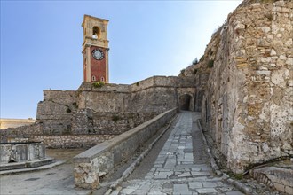Tower and walls of the Old Fortress, Kerkyra, Corfu
