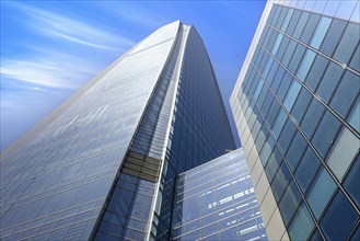 Santiago, Chile, 10 January, 2023: Santiago de Chile panoramic financial center skyline and