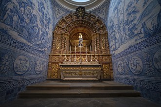 Azulejos, tiles, tile decorations, Capela de Nossa Senhora do Rosario, Chapel of Our Lady of the