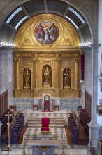 Chancel, Cathedral Igreja da Sé Catedral de Faro, Old Town, Faro, Algarve, Portugal, Europe