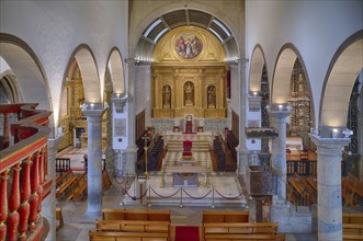 Chancel, Cathedral Igreja da Sé Catedral de Faro, Old Town, Faro, Algarve, Portugal, Europe