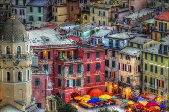 Vernazza partial view (Cinque Terre), Italy, Europe