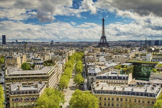 Eiffel Tower in Paris, France, Europe