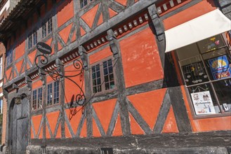 Kerteminde, Museum Farvergarden, colour garden or dye garden, cultural history, half-timbered