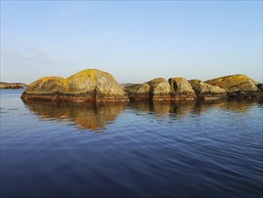 Rocks off the Swedish island of Donso