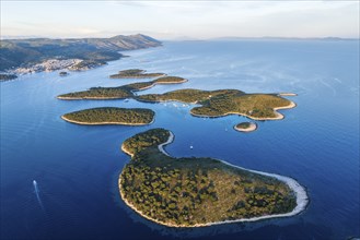 Pakleni or Paklinski Islands off the island of Hvar, Dalmatia, Croatia, Europe