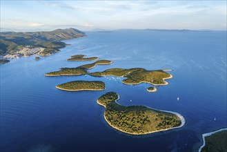 Pakleni or Paklinski Islands off the island of Hvar, Dalmatia, Croatia, Europe