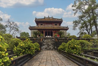 Shrine pavilion in Imperial Khai Dinh Tomb