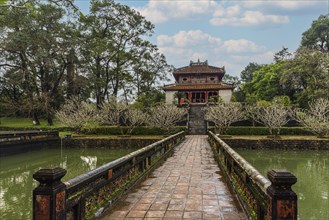 Shrine pavilion in Imperial Khai Dinh Tomb